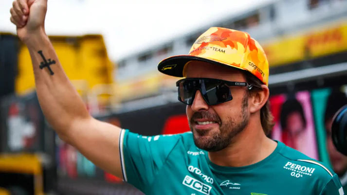 Gorra Aston Martin Alonso España Camo 2023