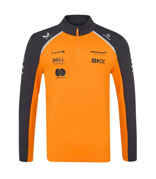 Sueter 3/4 Zip Mclaren 2025